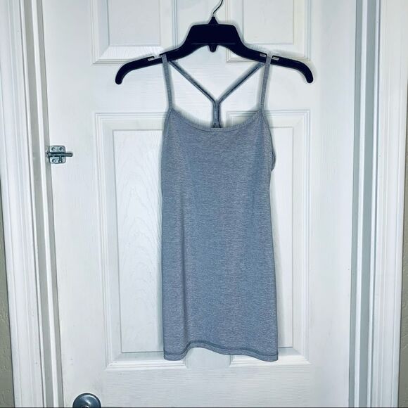 Lululemon Power Y Tank Top Gray Size 6 - Picture 1 of 8